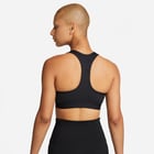 förhandsvisning ikon 4 för Nike Swoosh Medium Support sport-BH Svart