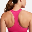 förhandsvisning ikon 4 för Nike Swoosh Medium Support sport-BH Rosa