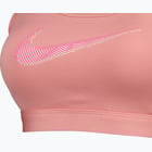 förhandsvisning ikon 3 för Nike Swoosh Graphic Medium Support sport-BH Rosa