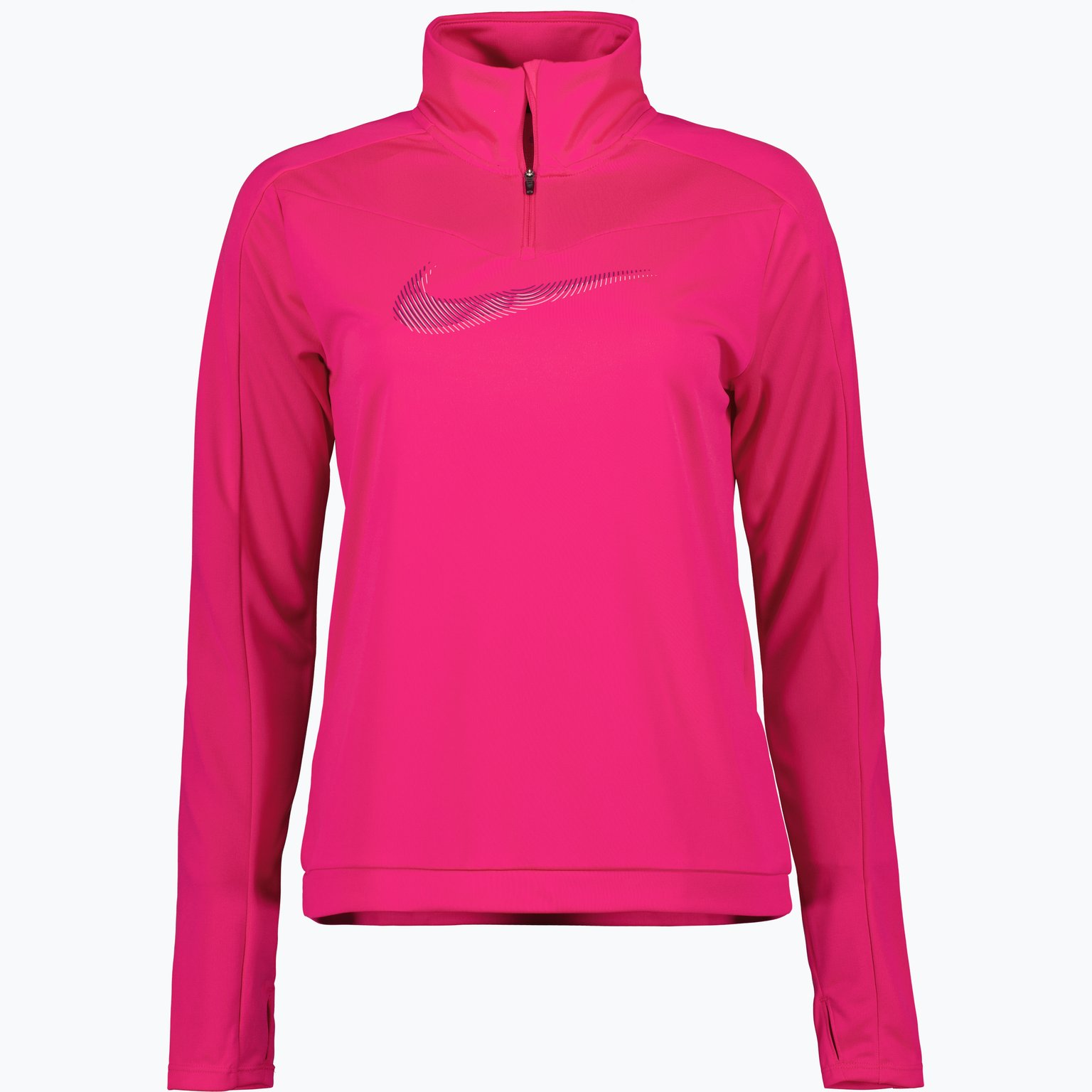 Nike Dri-FIT Swoosh 1/2 Zip W löpartröja Rosa