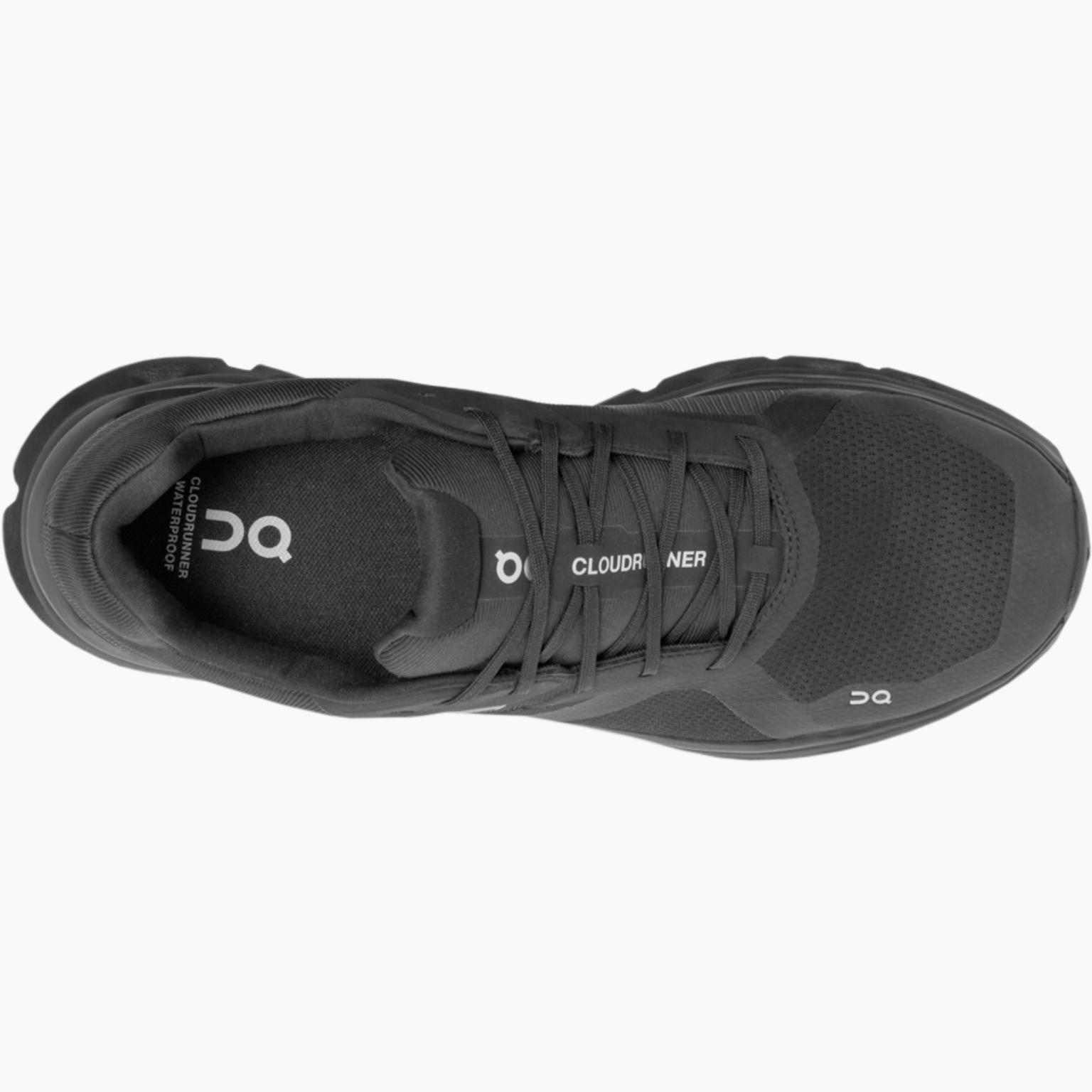 ON Cloudrunner Waterproof M löparskor Svart