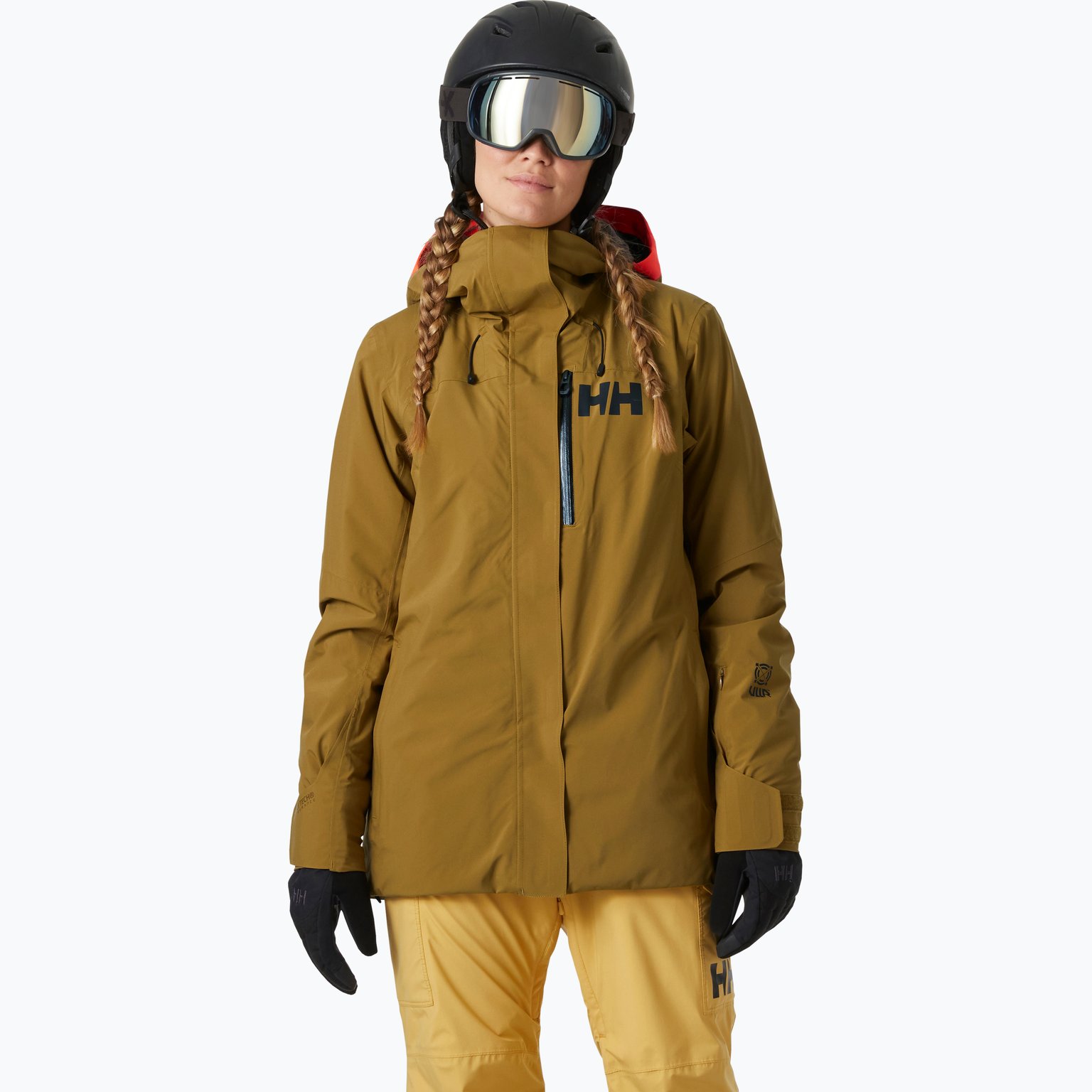 Helly Hansen Powshot W skidjacka Gul