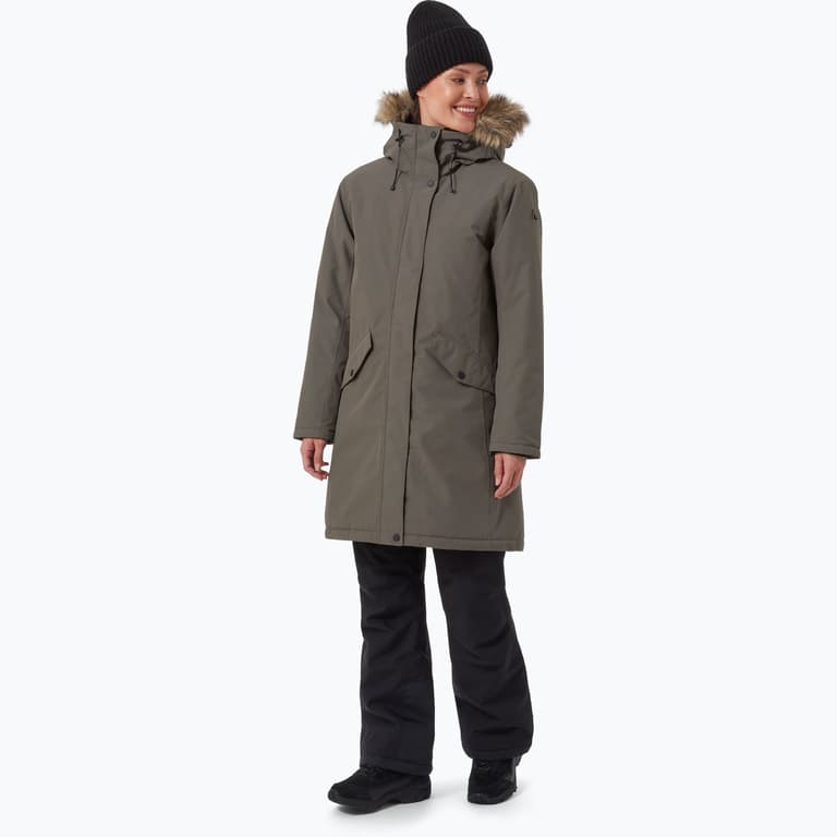 McKinley Eirwen Parka W vinterjacka Grön