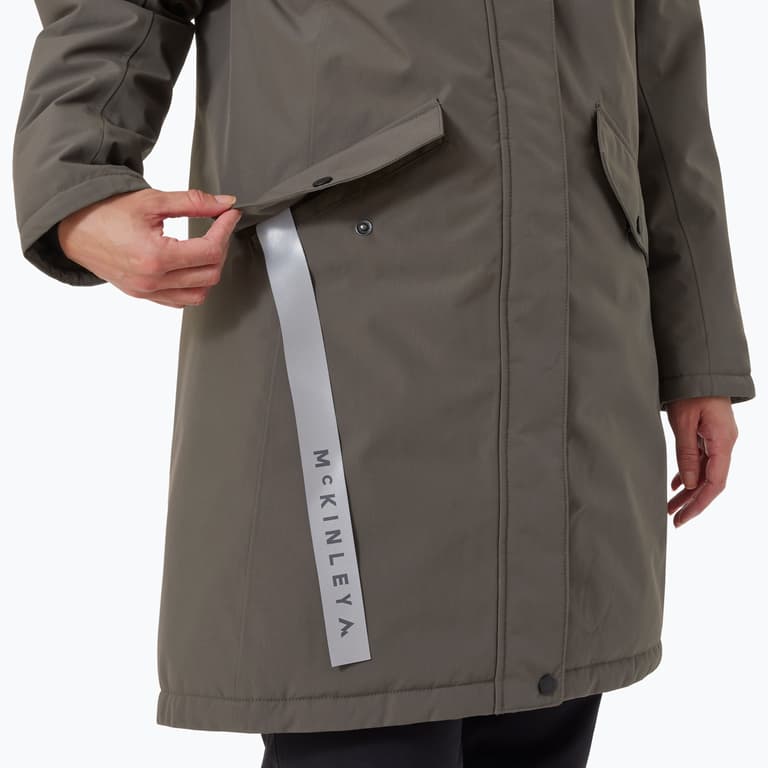 McKinley Eirwen Parka W vinterjacka Grön