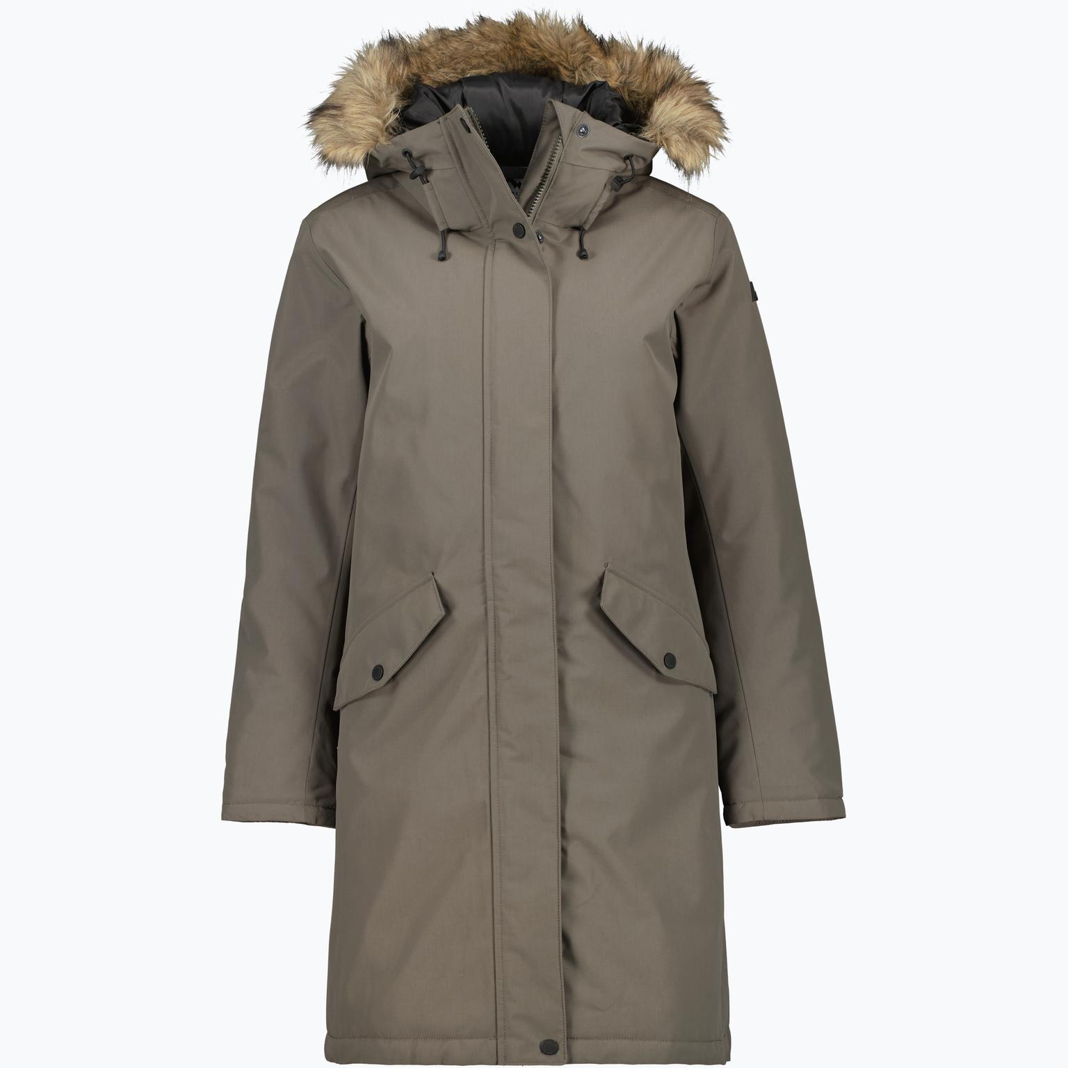 McKinley Eirwen Parka W vinterjacka Grön
