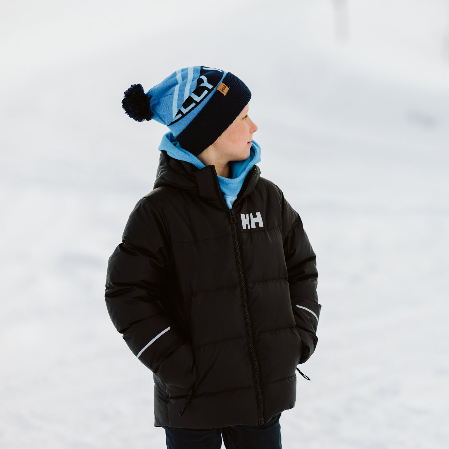 Helly Hansen Isfjord Down 2.0 JR vinterjacka Svart