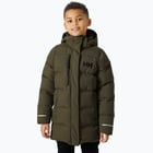 färgalternativ för Grön Helly Hansen Adore Puffy Parka JR vinterjacka