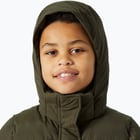 förhandsvisning ikon 3 för Helly Hansen Adore Puffy Parka JR vinterjacka Grön