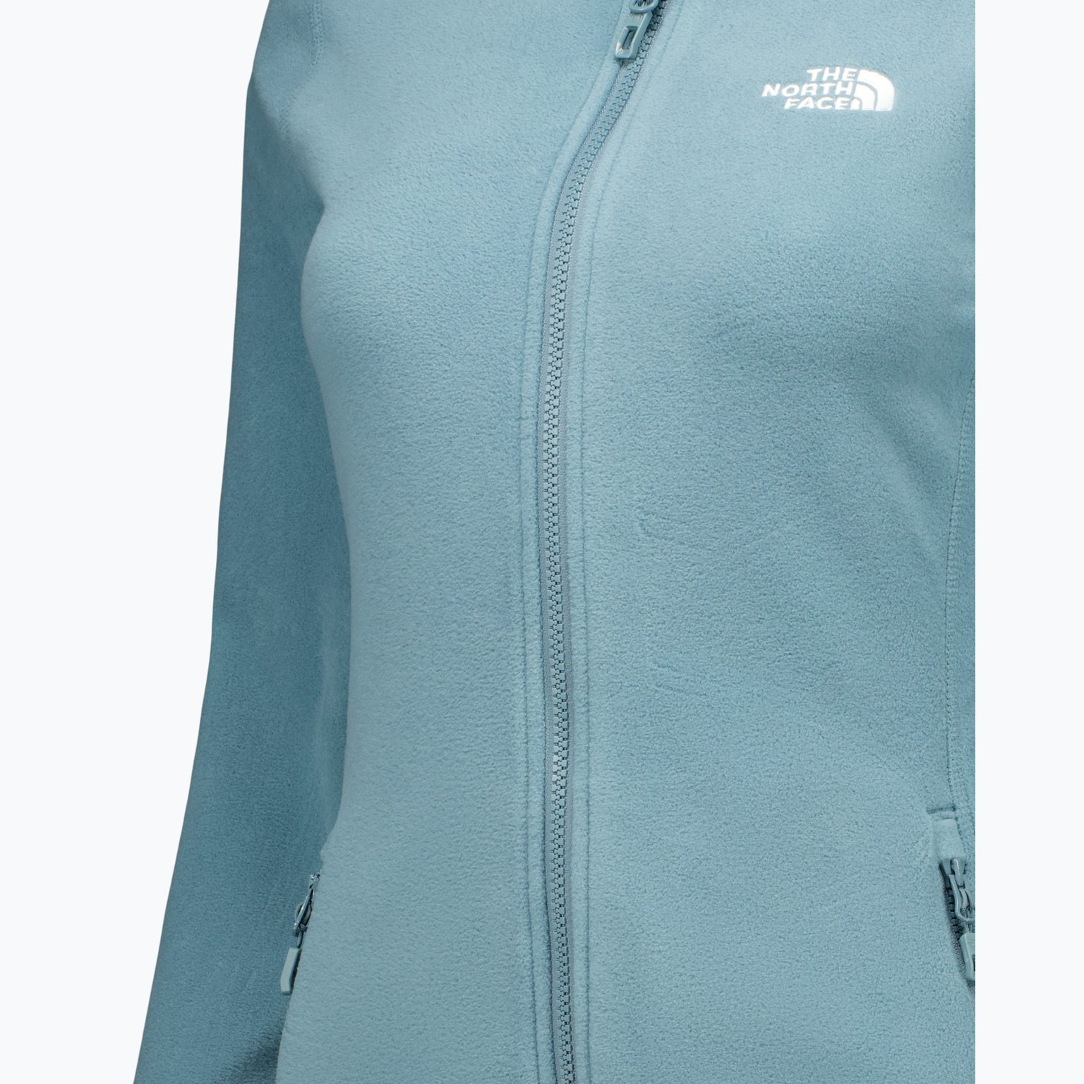 The North Face 100 Glacier Full-Zip fleecejacka Blå