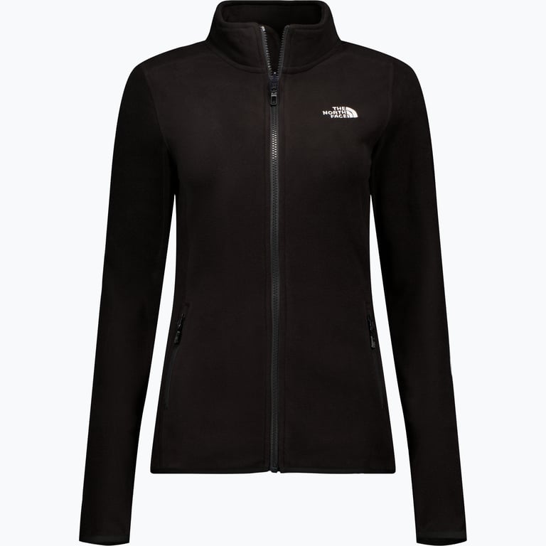 The North Face 100 Glacier Full-Zip fleecejacka Svart