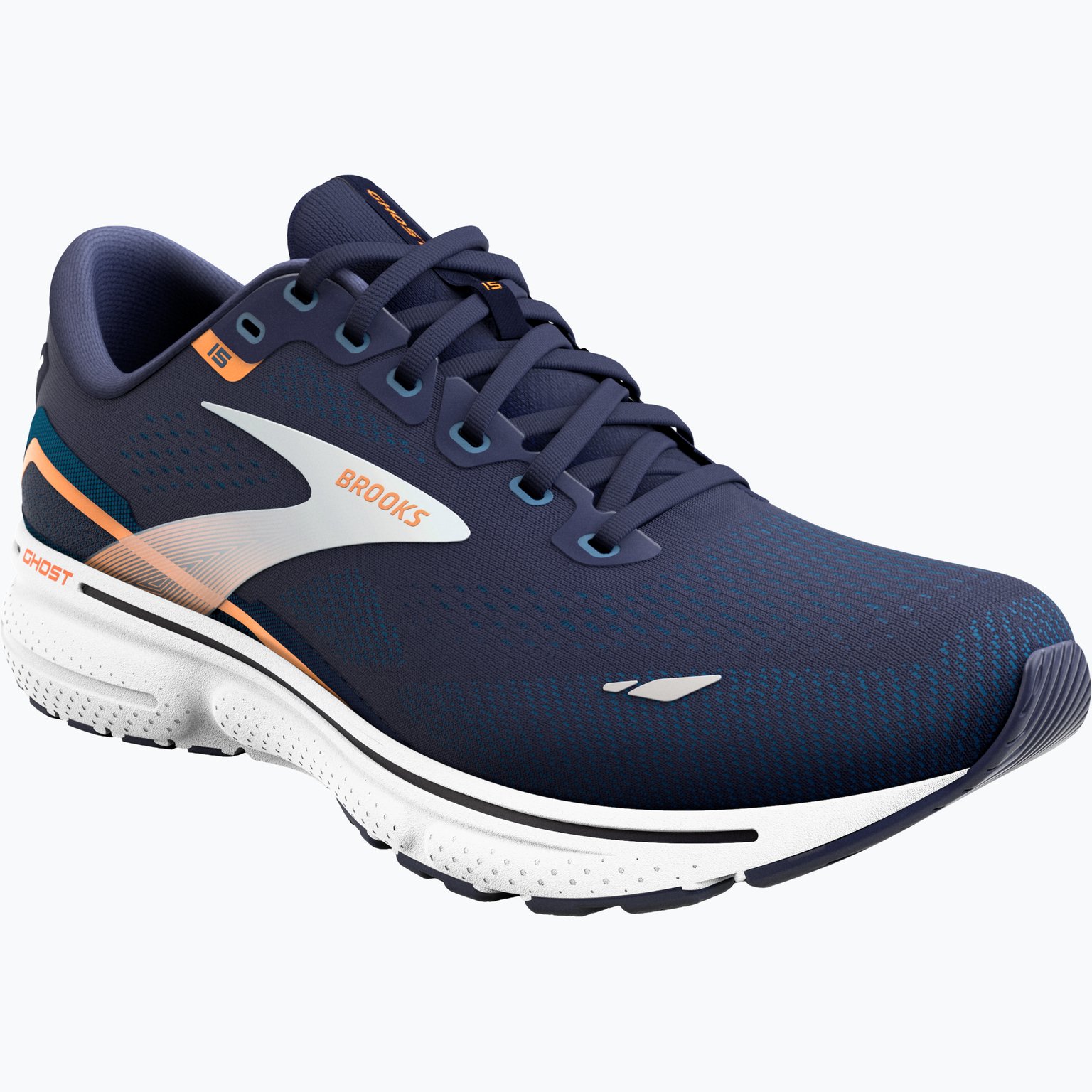 Brooks Ghost 15 Wide M löparskor Blå