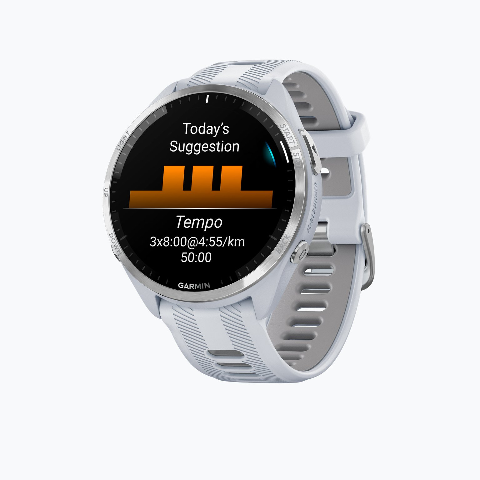 Garmin Forerunner 965 träningsklocka Vit