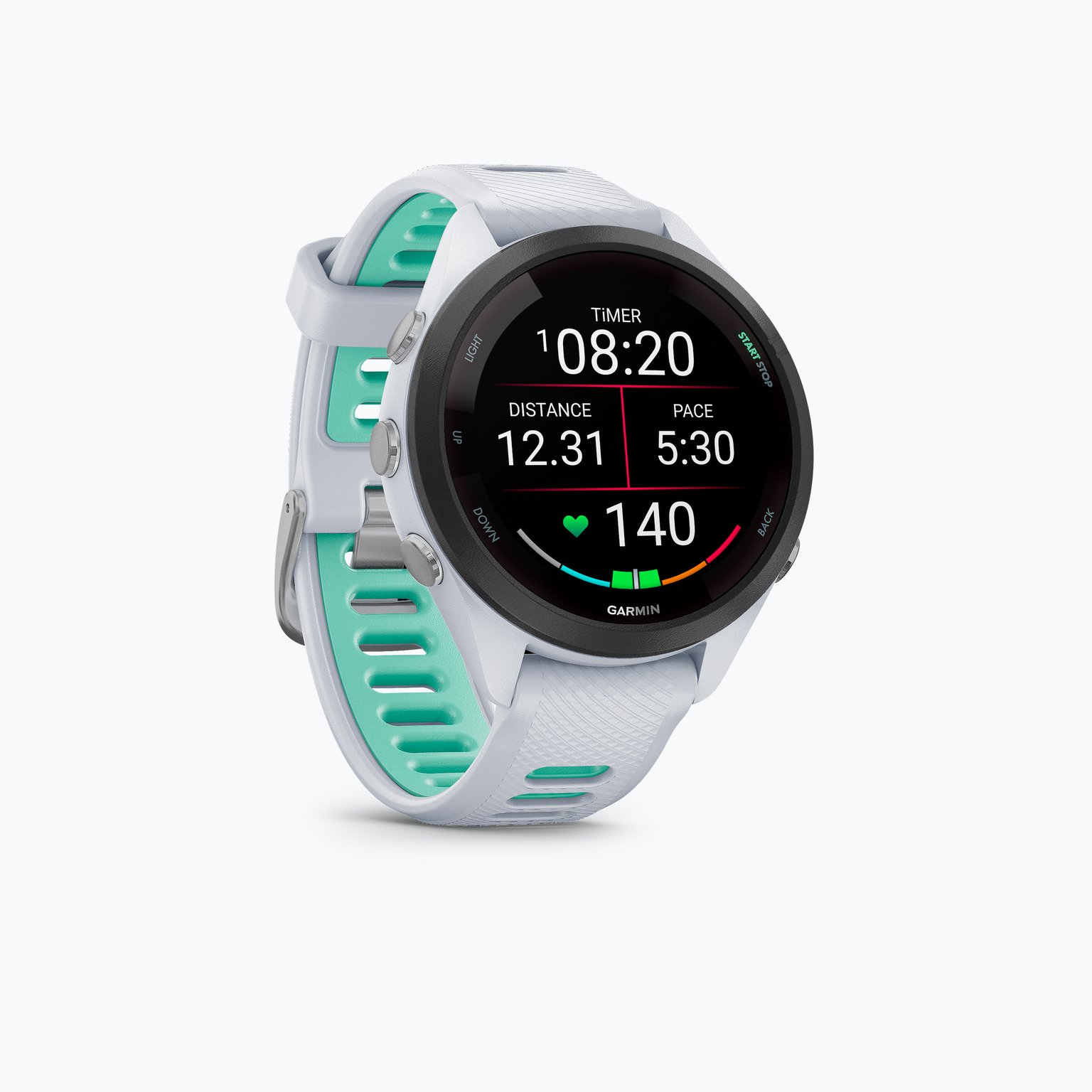 Garmin Forerunner 265S träningsklocka Vit