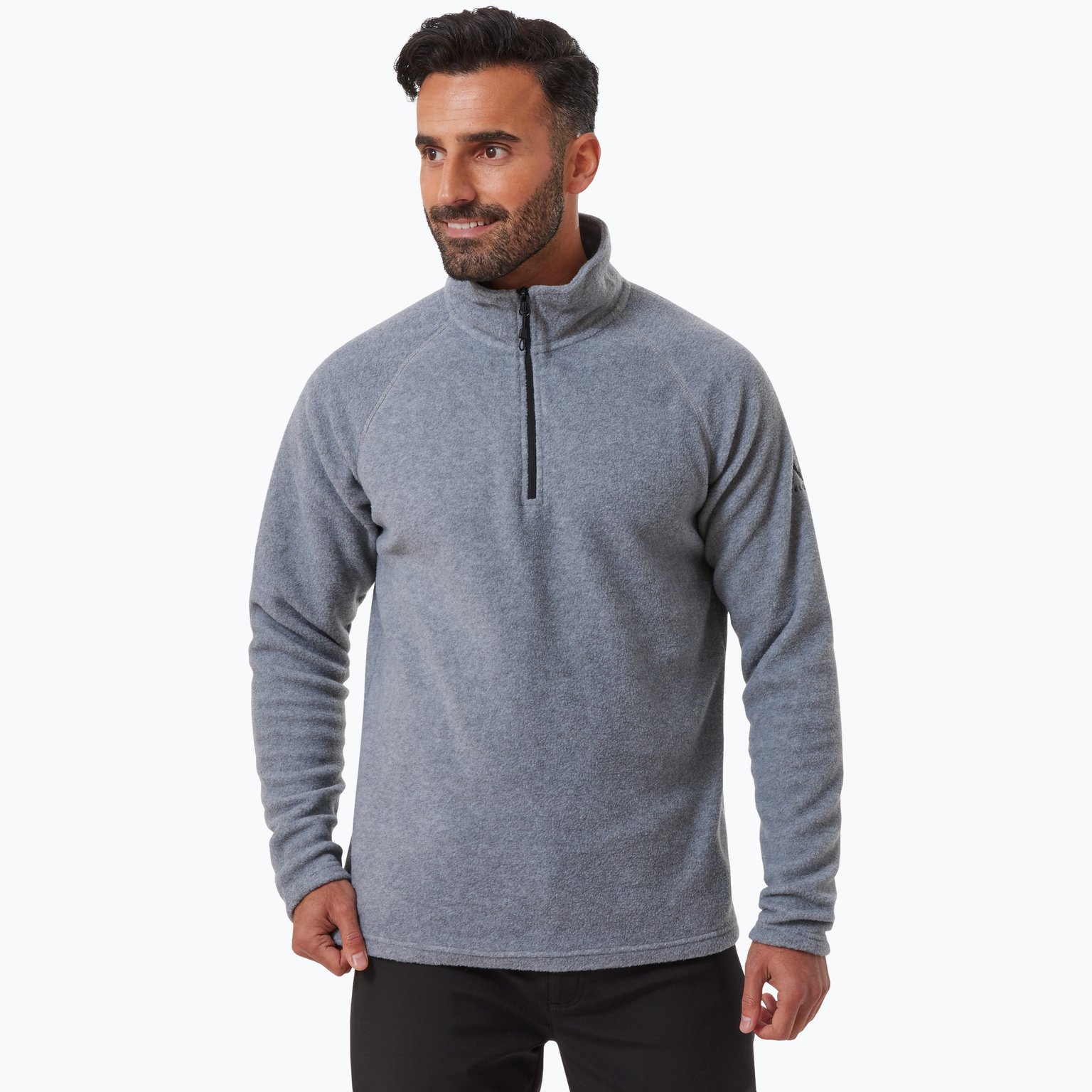 McKinley Bormio Half-Zip M fleecetröja Grå