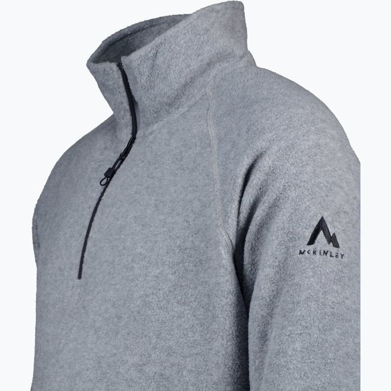 McKinley Bormio Half-Zip M fleecetröja Grå