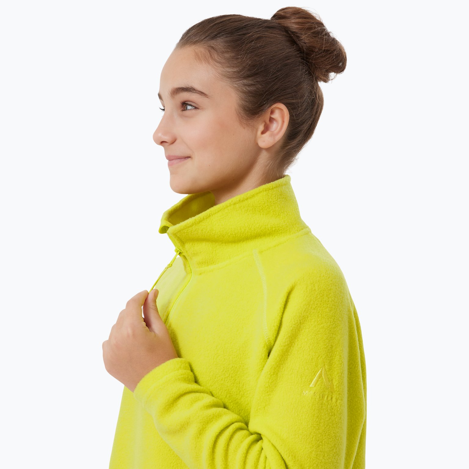 McKinley Slope Half-Zip JR fleecetröja Gul