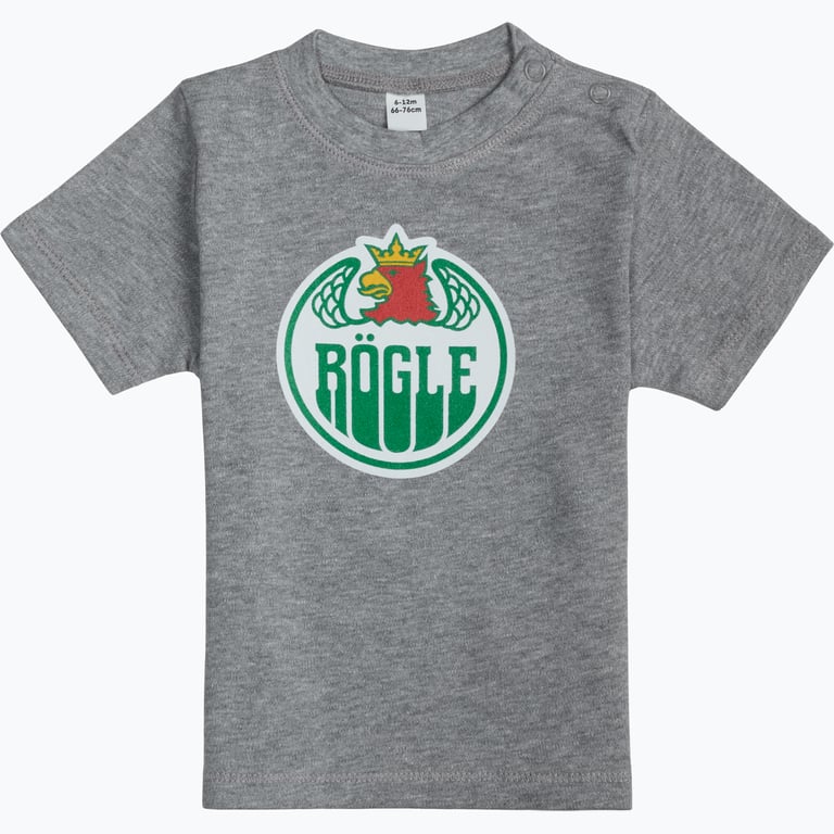 Rögle Logo Baby t-shirt Grå