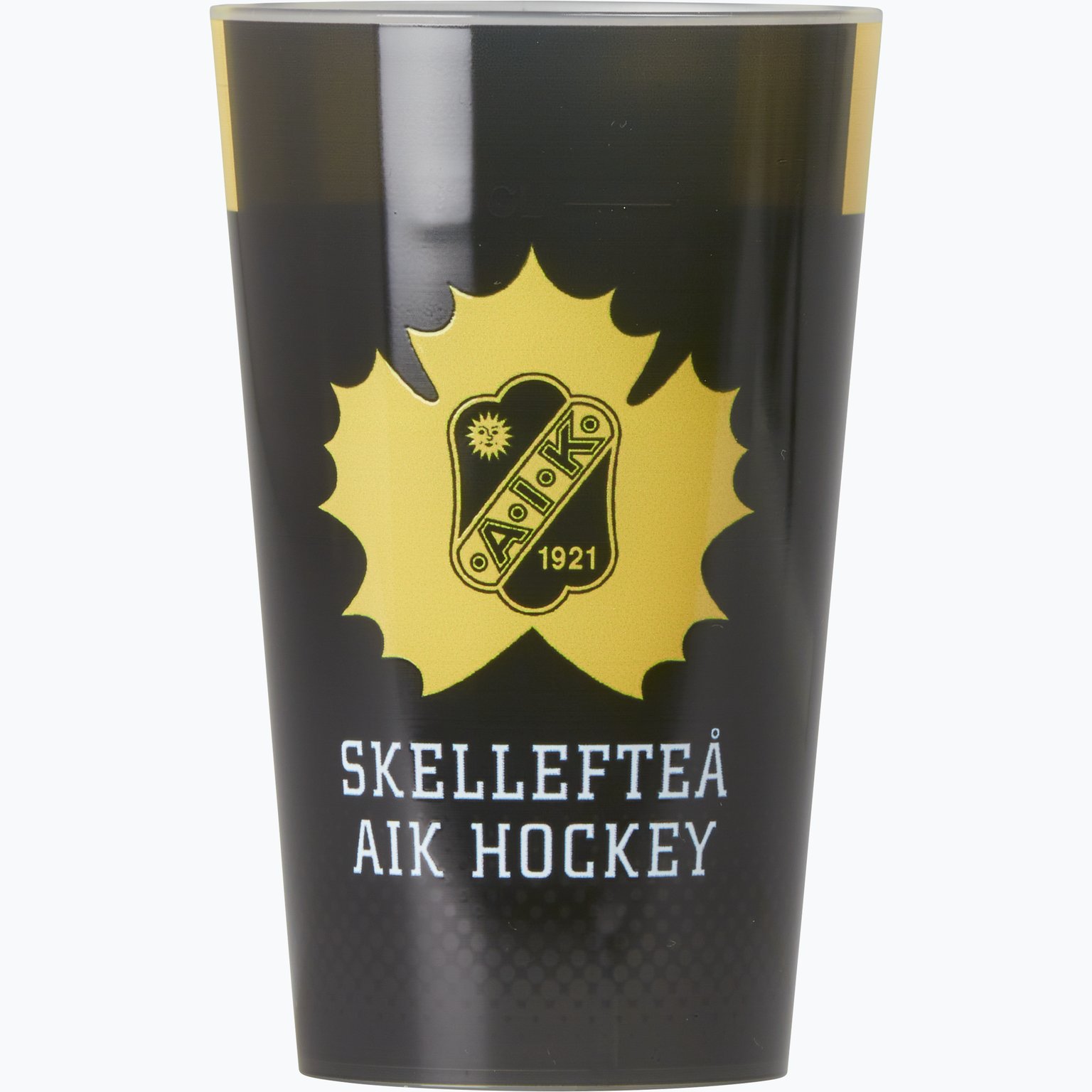 Skellefteå AIK PLASTMUGG 4-pack Svart