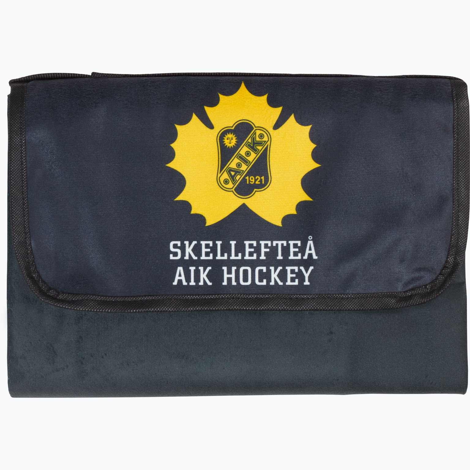 Skellefteå AIK Picknickfilt Svart