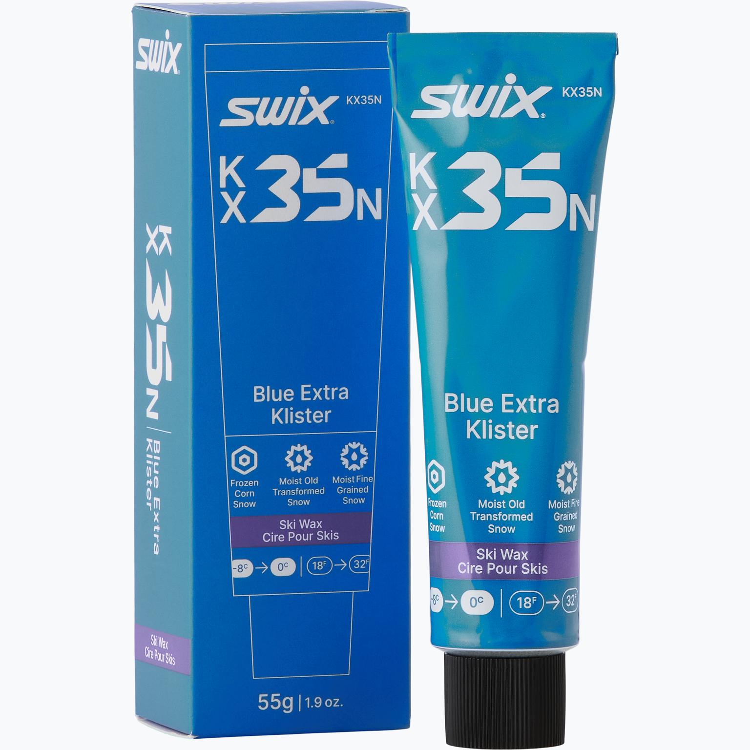 Swix KX35N -8/0 klister Blå
