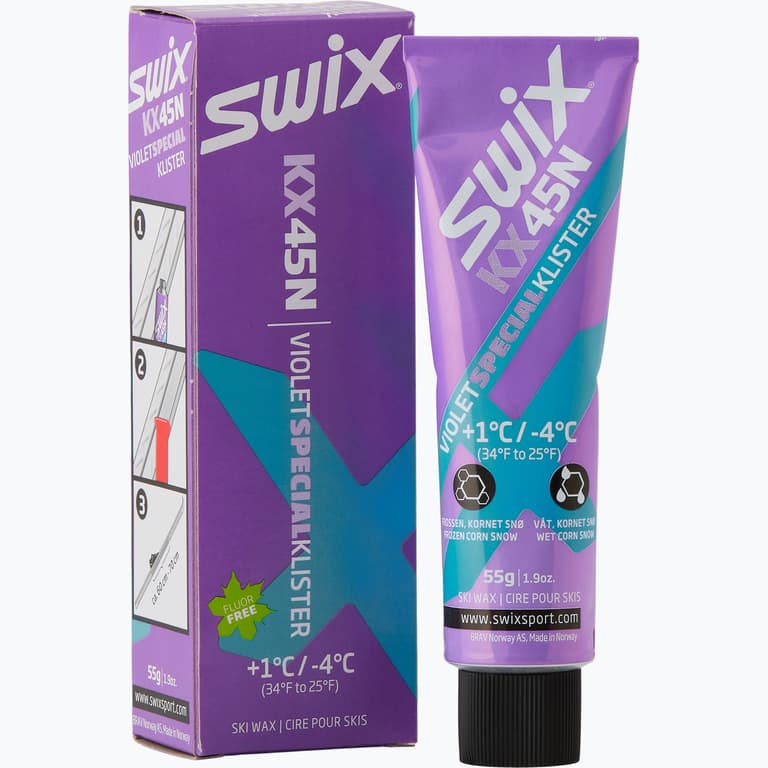 Swix KX45N -4/+1 klister Lila