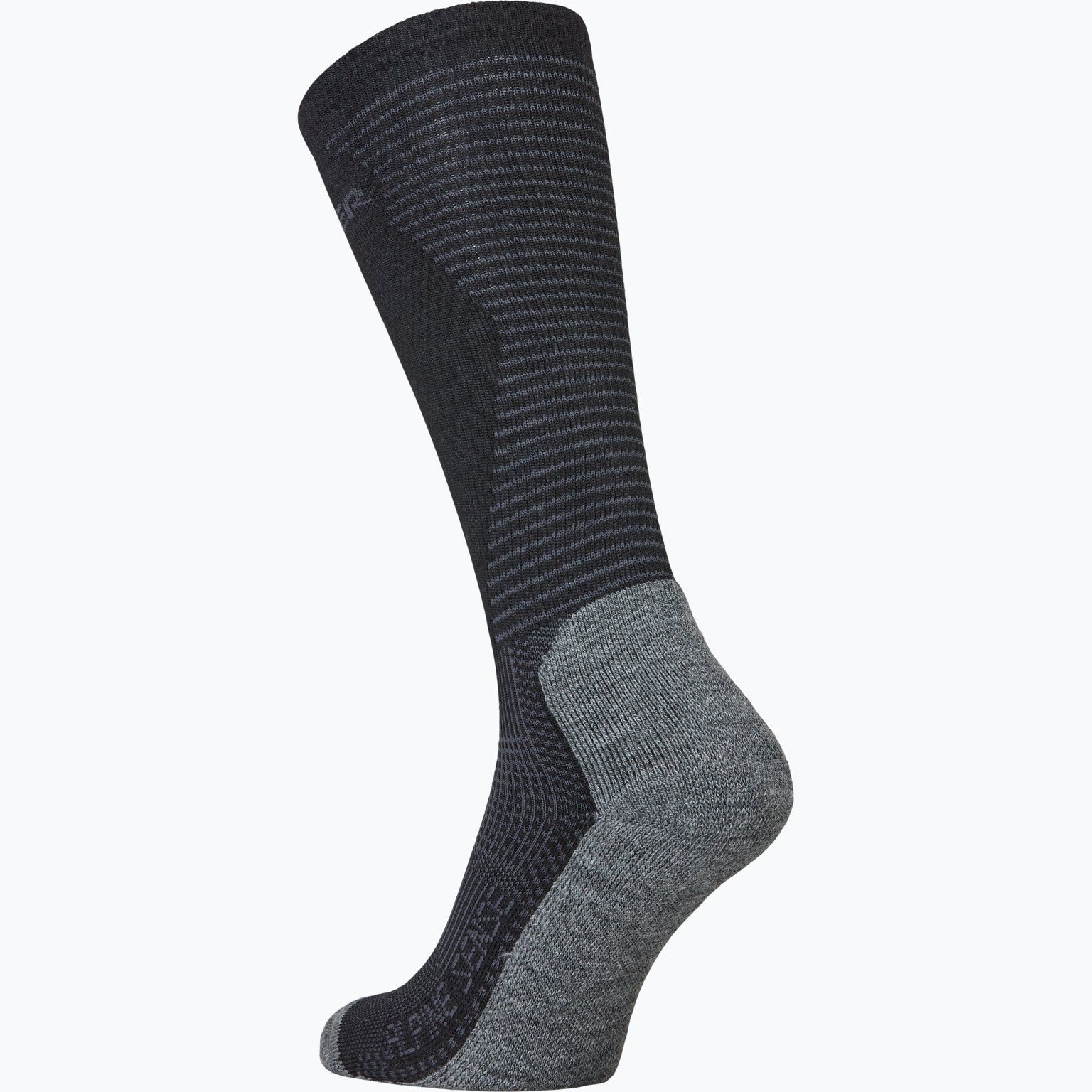 Seger Alpine Mid Wool Compression skidstrumpor Svart