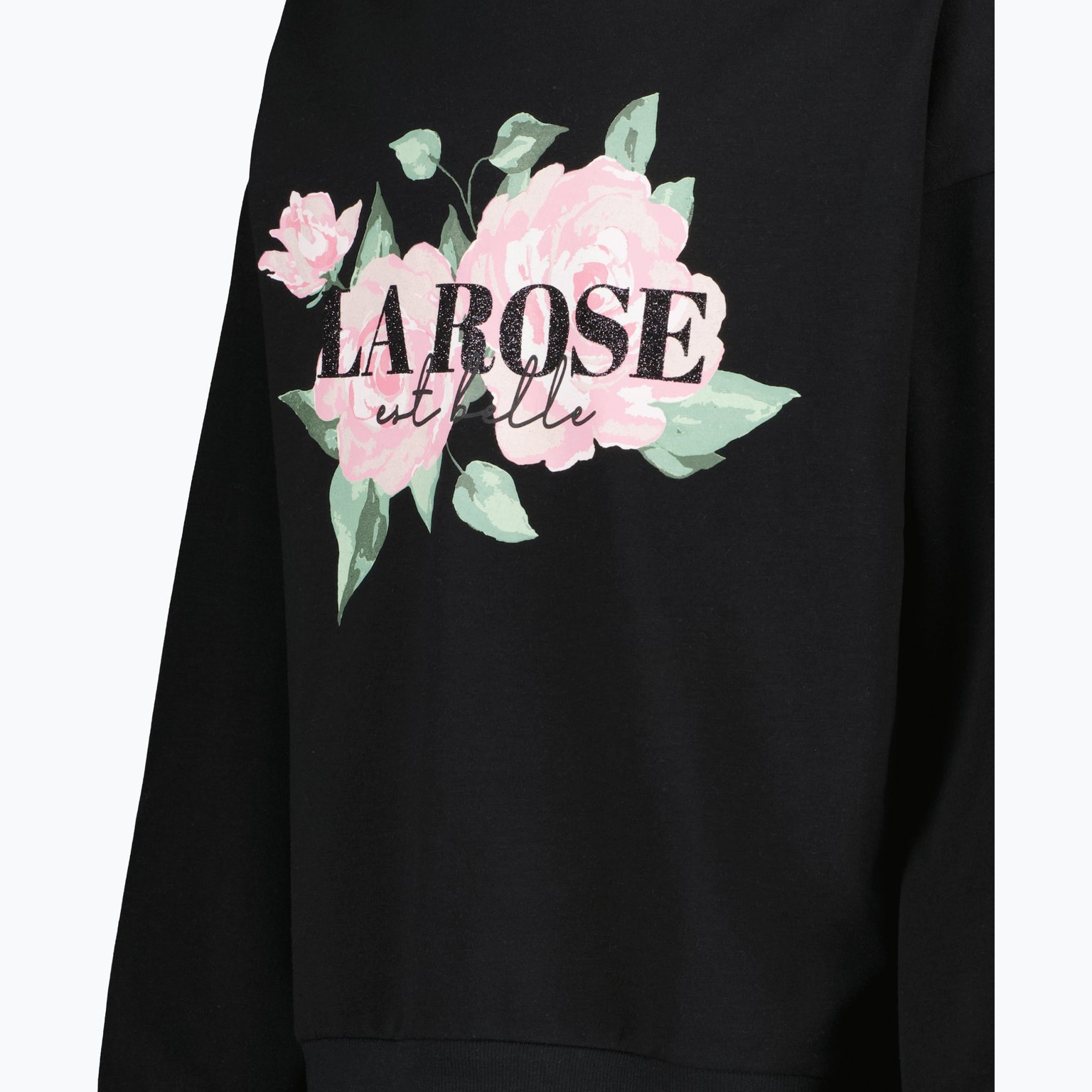 Firefly La Rose Crewneck JR tröja Svart