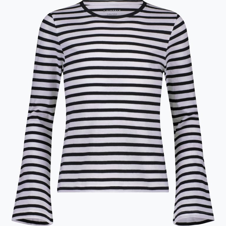 Firefly Amelie Long Sleeved Stripe JR t-shirt Svart