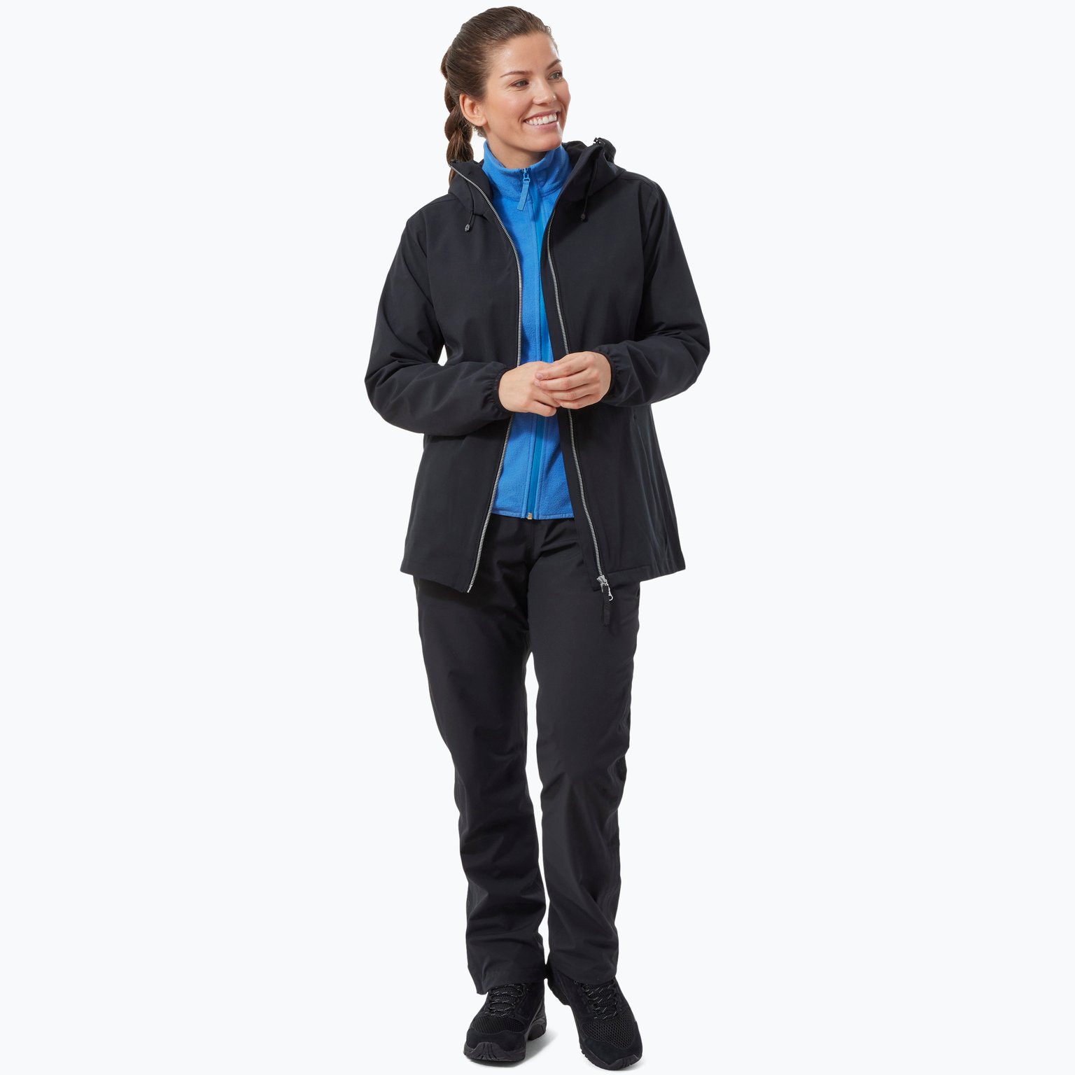 McKinley Sky Softshell W jacka Svart