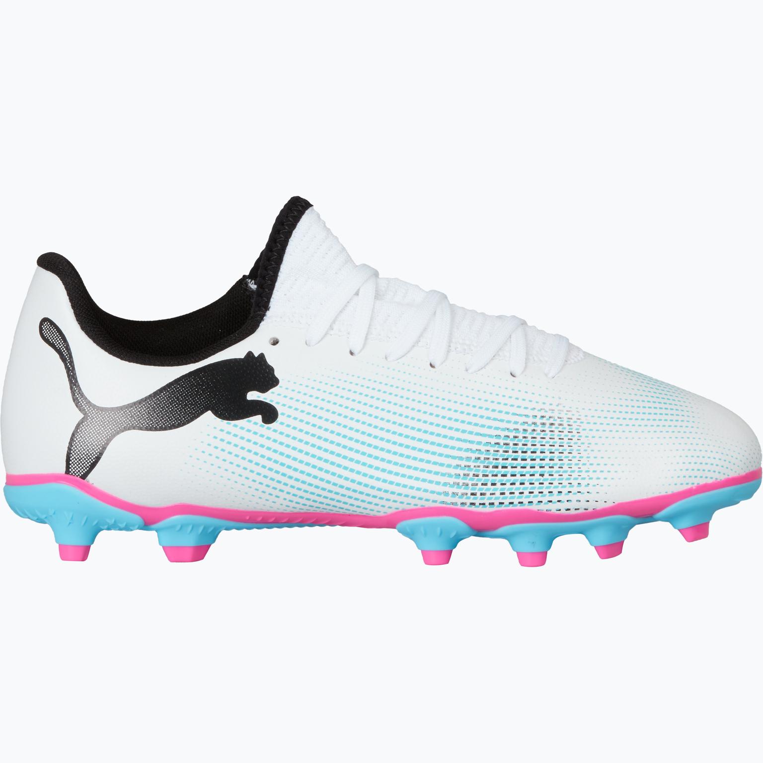Puma Future 7 Play FG/AG JR fotbollsskor Vit