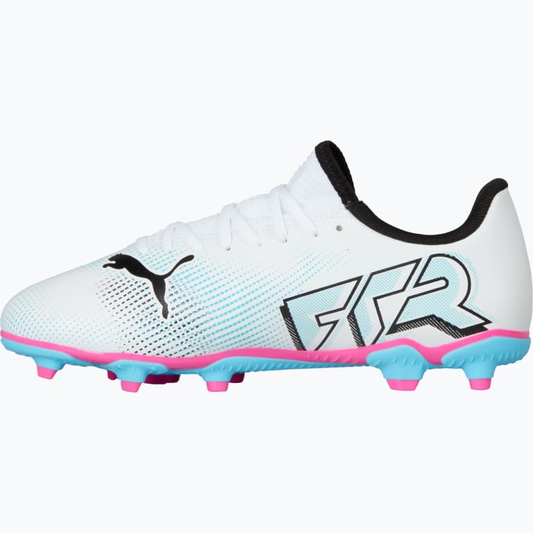 Puma Future 7 Play FG/AG JR fotbollsskor Vit
