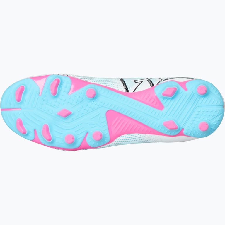 Puma Future 7 Play FG/AG JR fotbollsskor Vit