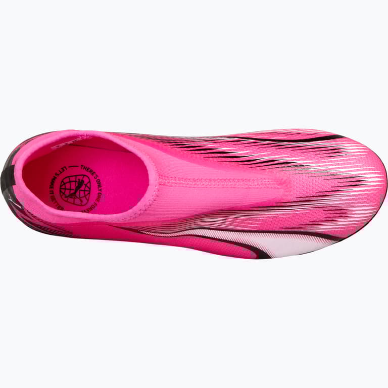 Puma Ultra Match LL FG/AG JR fotbollsskor Rosa