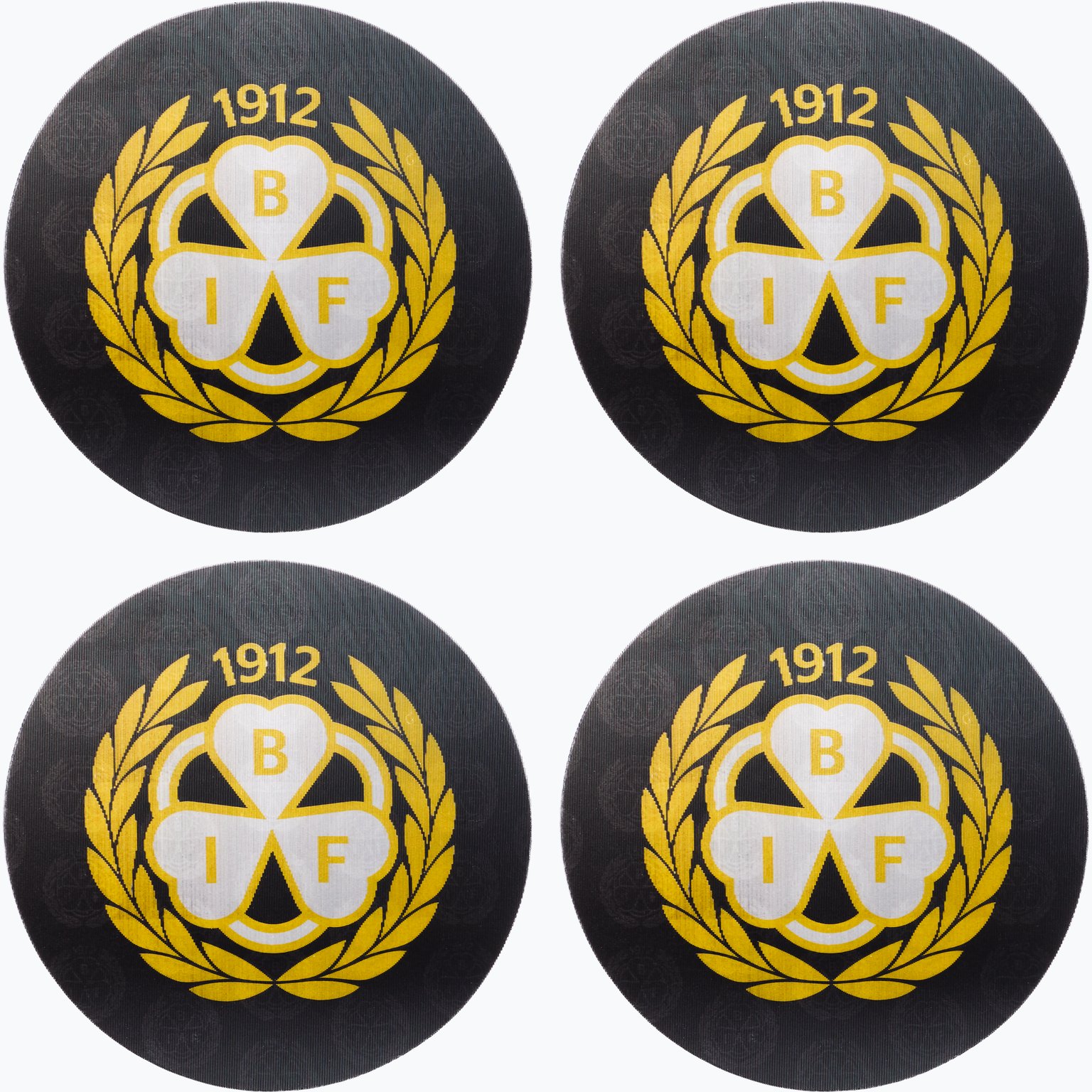 Brynäs IF COASTER 4-pack Svart