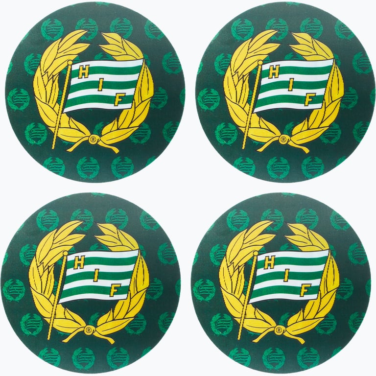 Hammarby COASTER 4-pack Grön