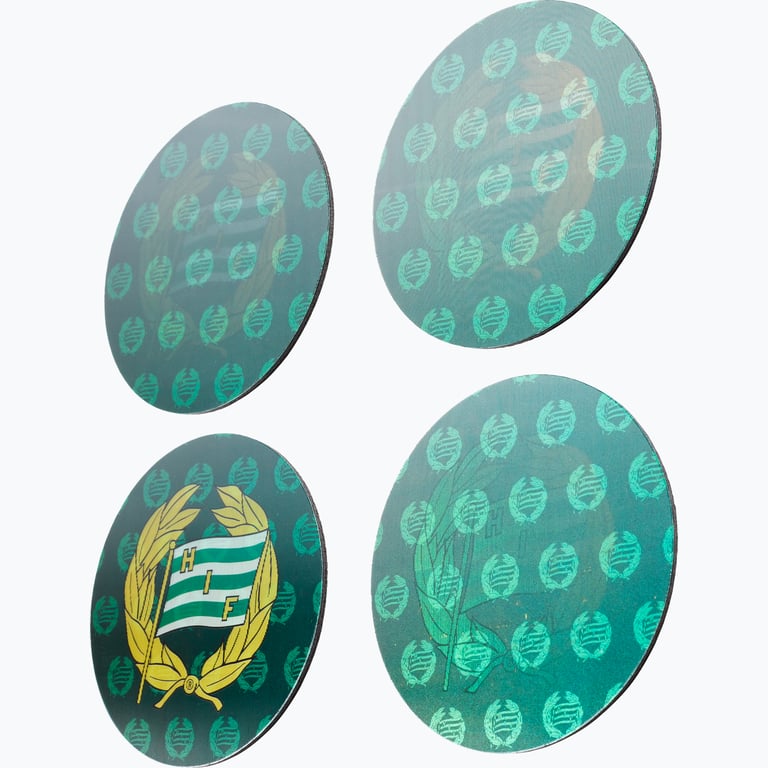 Hammarby COASTER 4-pack Grön