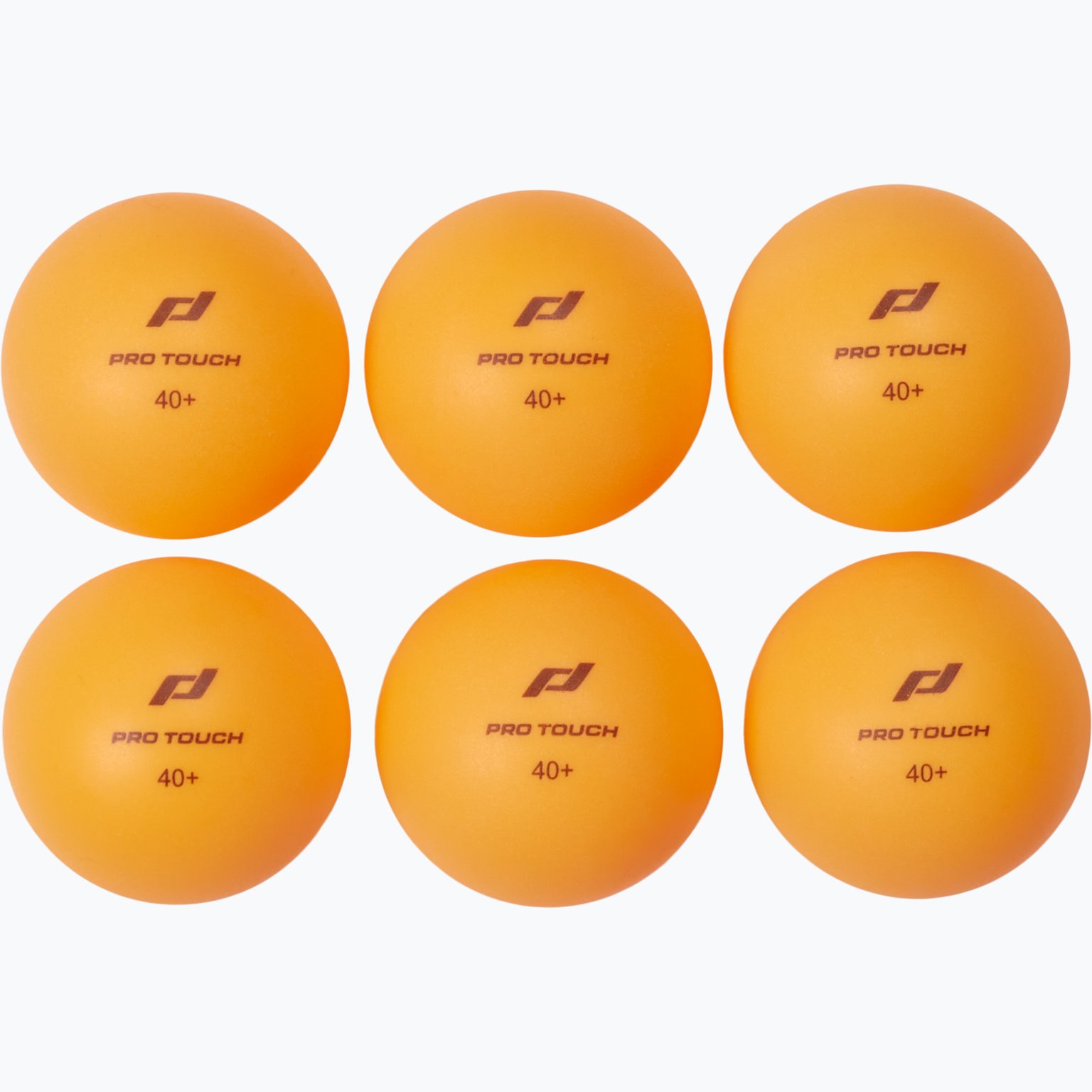 Pro touch Pro 6-pack pingisbollar Orange