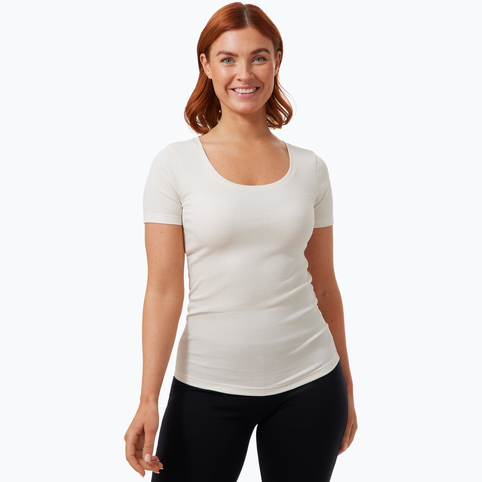 Firefly Nea Rib W t-shirt Beige