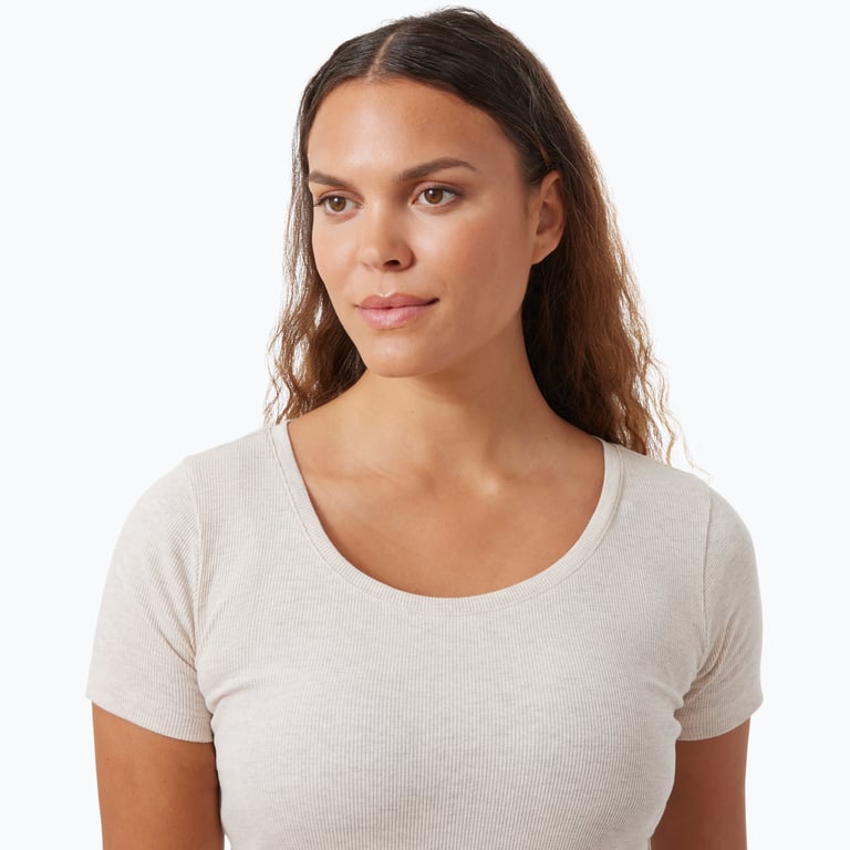 Firefly Nea Rib W t-shirt Beige