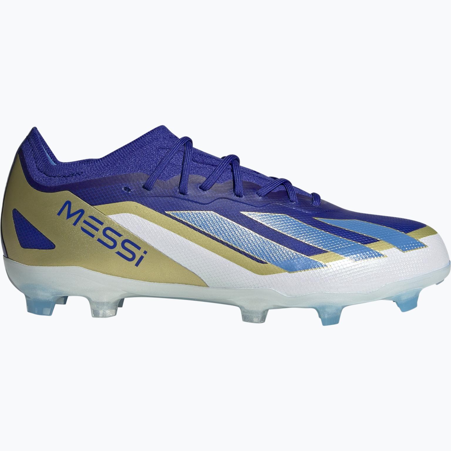 adidas X Crazyfast Elite Messi FG JR fotbollsskor Blå