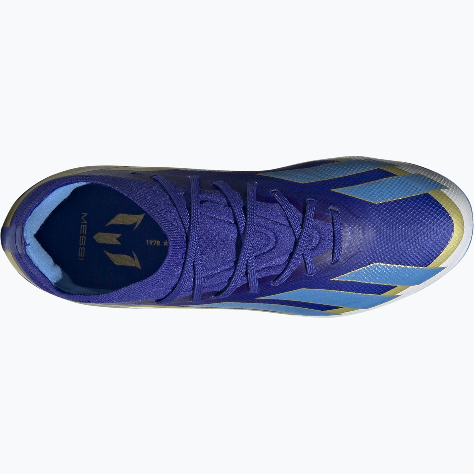adidas X Crazyfast Elite Messi FG JR fotbollsskor Blå