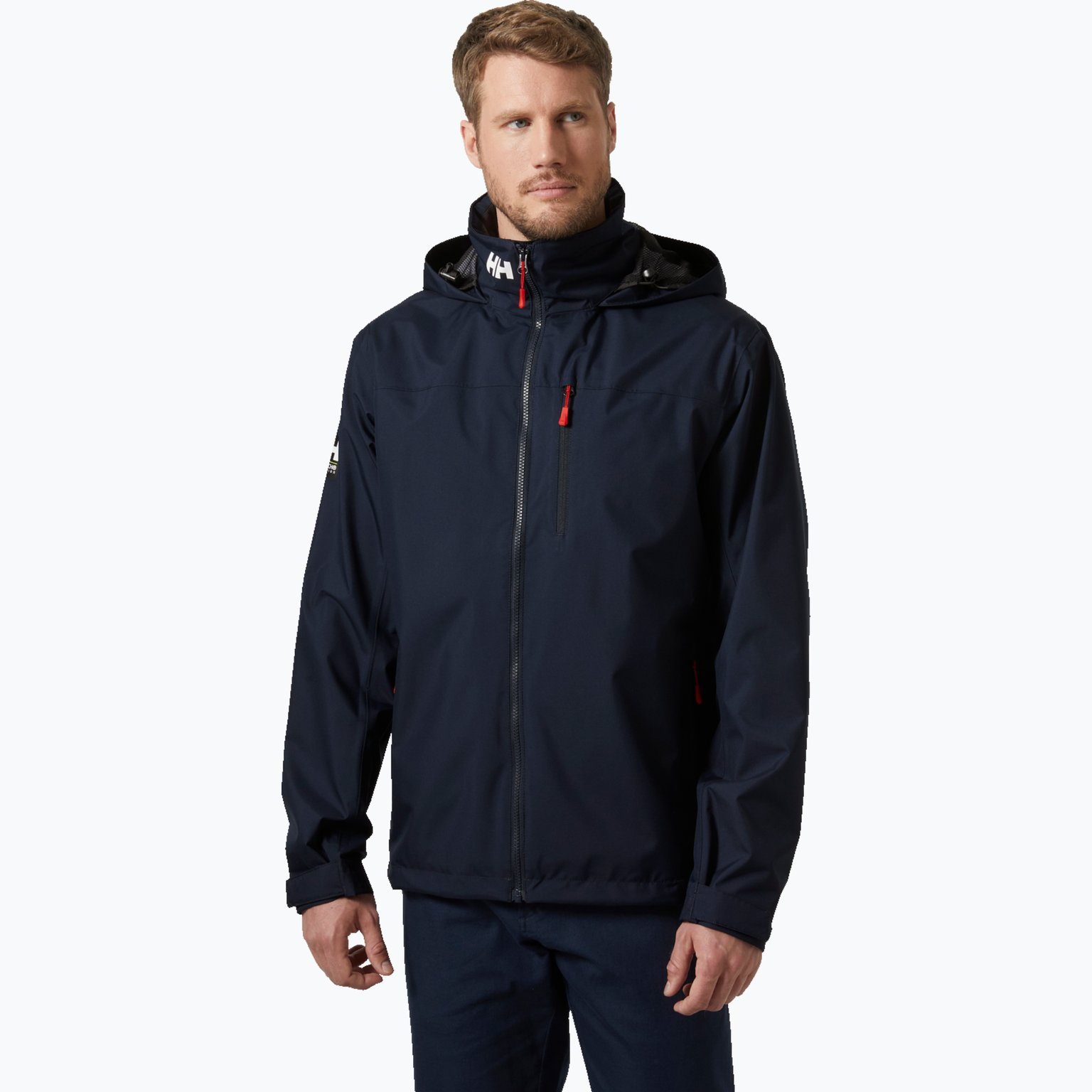 Helly Hansen Crew Hooded Sailing 2.0 M skaljacka Blå