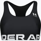 färgalternativ för Svart Under armour HeatGear Armour Mid sport-BH