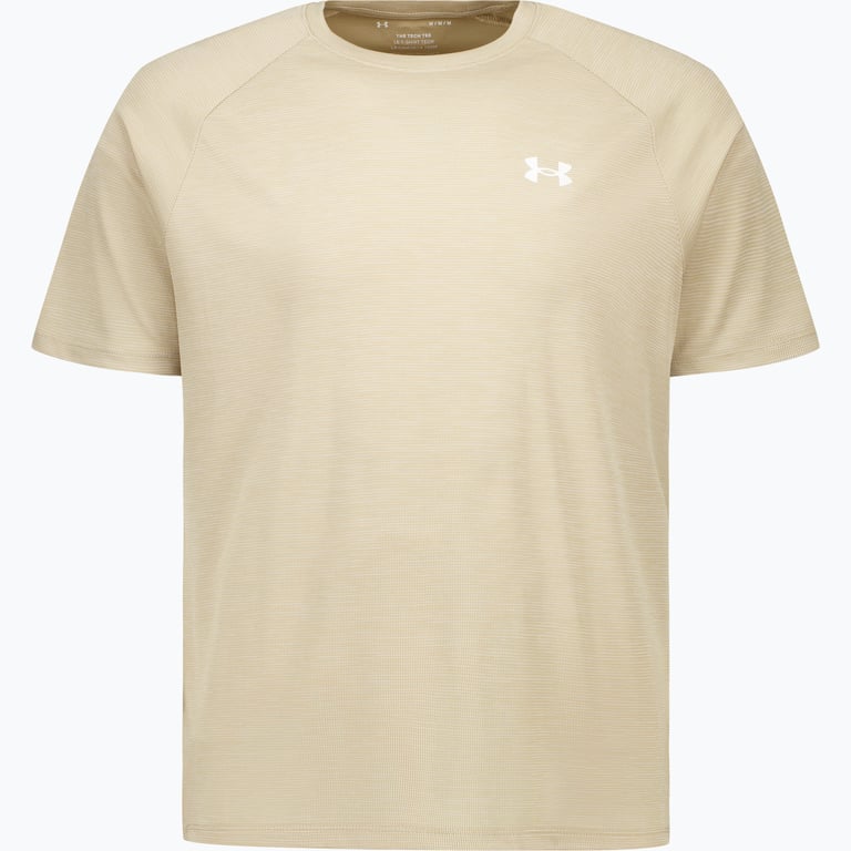 Under armour UA Tech Textured M träningst-shirt Beige