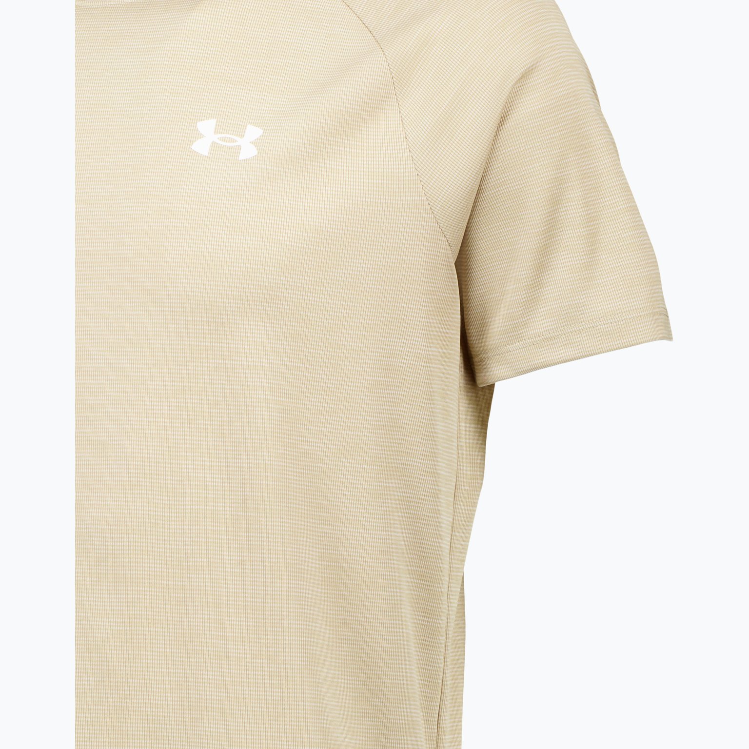 Under armour UA Tech Textured M träningst-shirt Beige