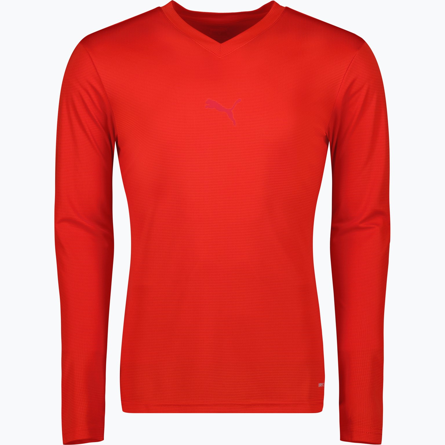 Puma teamGOAL Baselayer Tee LS  Röd