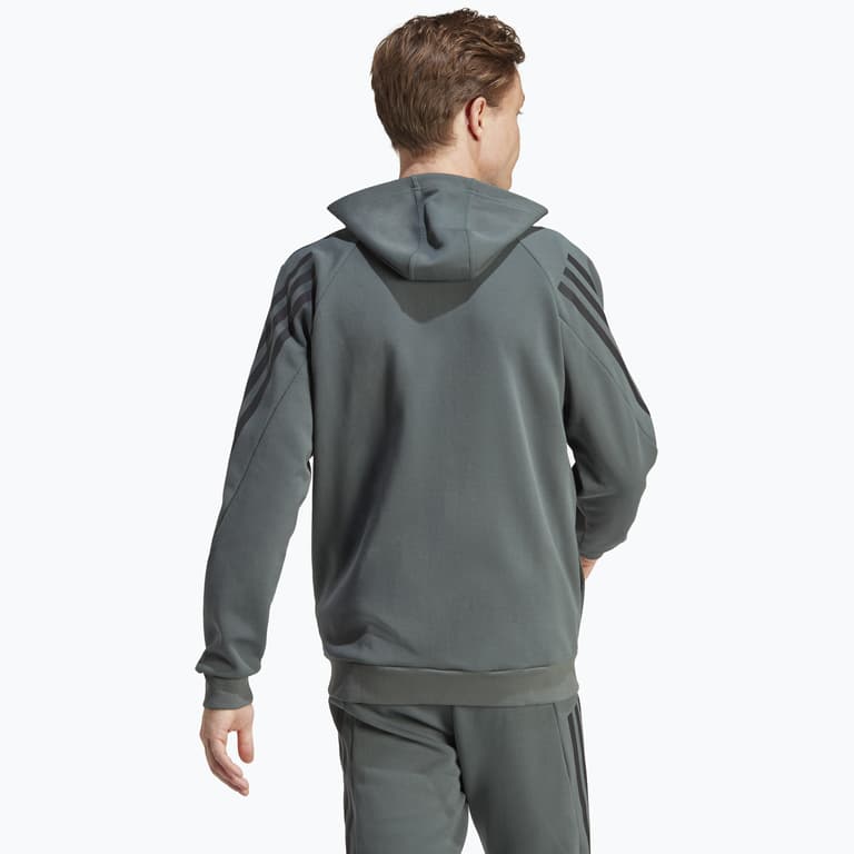 adidas Future Icons 3-Stripes M huvtröja Grön