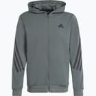 förhandsvisning ikon 5 för adidas Future Icons 3-Stripes M huvtröja Grön