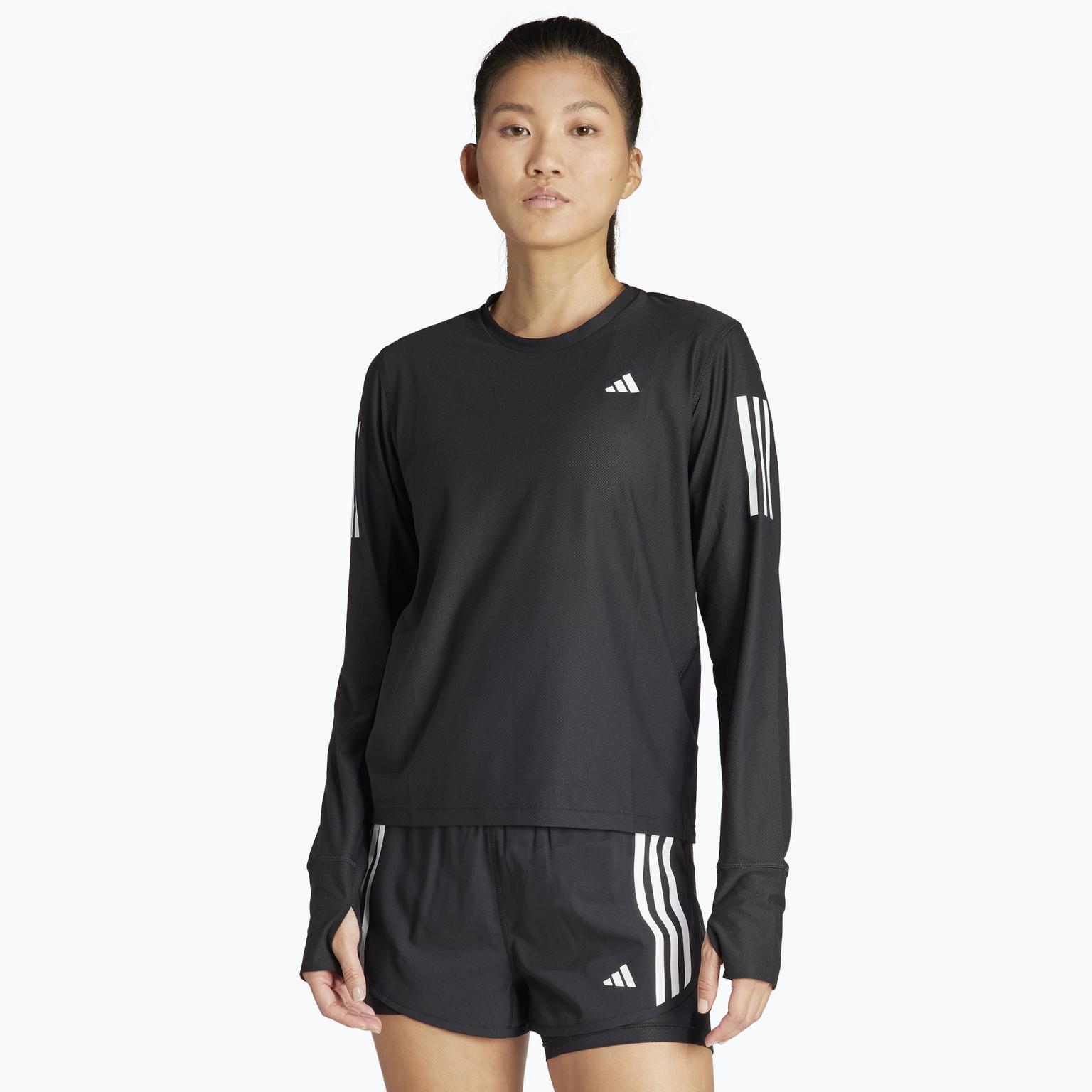 adidas Own The Run W löpartröja Svart