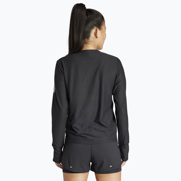 adidas Own The Run W löpartröja Svart